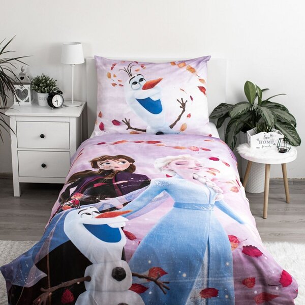 Dadka Vracov Jerry Fabrics Frozen 2 Sky dětské bavlněné povlečení Rozměr: 1x 70 x 90 a 1x 140 x 200 cm