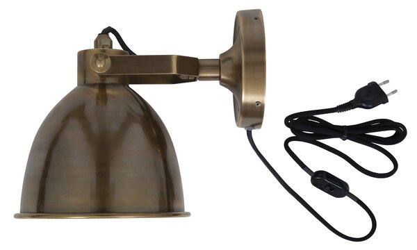 Nástěnná lampa Oliver Big XL Barva: mosaz antik