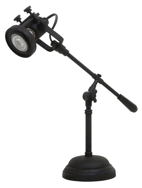 Industriální stolní lampa JOSHUA Barva: spálená černá