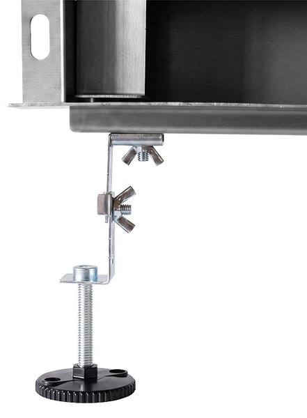 BPS-koupelny Nástěnný odtokový žlab 2in1 DL04 MURAL ST 60 cm, satén