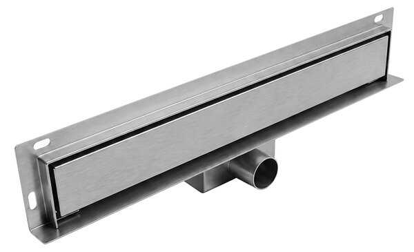 BPS-koupelny Nástěnný odtokový žlab 2in1 DL04 MURAL ST 60 cm, satén