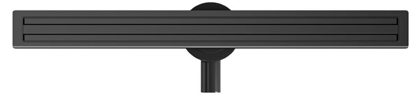 BPS-koupelny Sprchový odtokový žlab DL03 SLIM BL 60 cm, černý