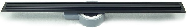 BPS-koupelny Sprchový odtokový žlab DL03 SLIM BL 60 cm, černý