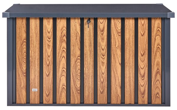 Úložný box BUGGIO 135 cm 60 cm Kov Hnědá