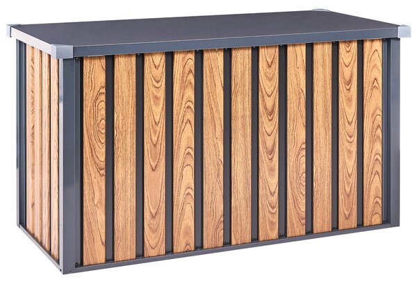 Úložný box BUGGIO 135 cm 60 cm Kov Hnědá