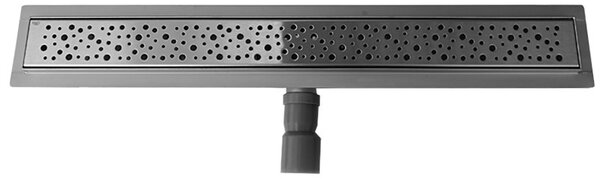 BPS-koupelny Sprchový odtokový žlab DL01 DL01 WAVE G5 ST 50 cm, satén