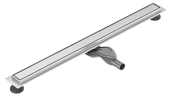 BPS-koupelny Sprchový odtokový žlab 2in1 DL05 360 FIX G1 ST 50 cm, satén