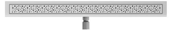 BPS-koupelny Sprchový odtokový žlab DL01 DL01 WAVE G5 ST 50 cm, satén