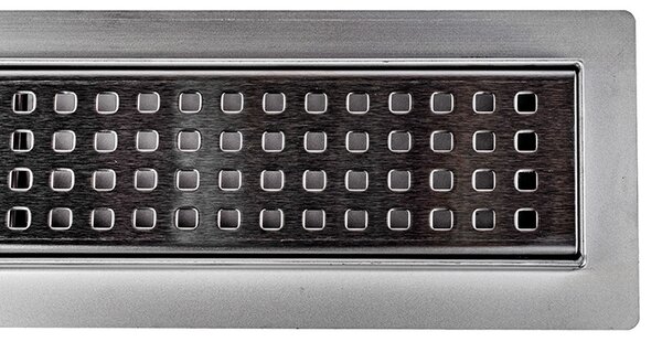 BPS-koupelny Sprchový odtokový žlab DL01 QUBE G3 ST 50 cm, satén
