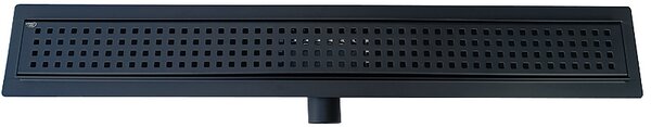 BPS-koupelny Sprchový odtokový žlab DL01 QUBE G3 BL 50 cm, černý