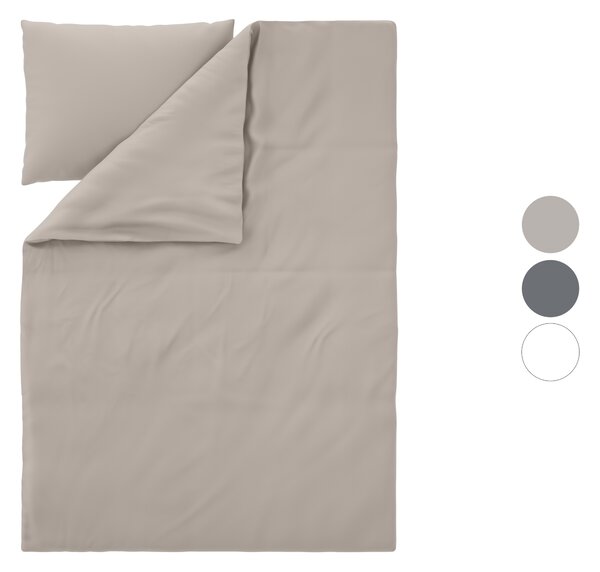 Livarno® Ložní povlečení Washed z mikrovláknitého saténu, 140 x 200 cm, 70 x 90 cm (100399818)