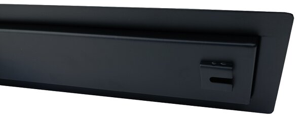BPS-koupelny Sprchový odtokový žlab DL01 QUBE G3 BL 50 cm, černý