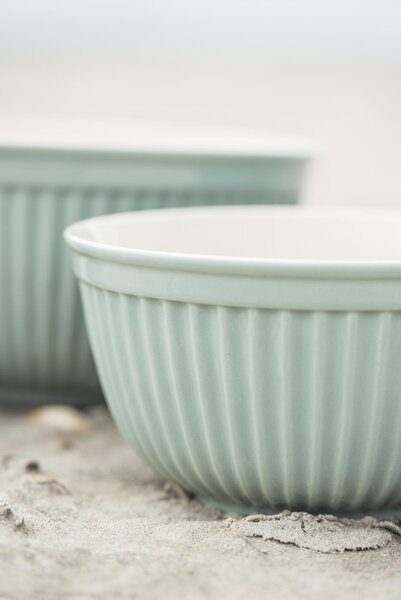 IB Laursen Keramické mísy Mynte Green Tea - sada 3 ks