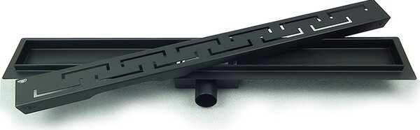 BPS-koupelny Sprchový odtokový žlab DL01 DELTA G4 BL 80 cm, černý