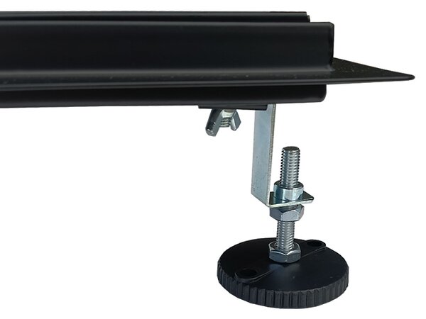 BPS-koupelny Sprchový odtokový žlab DL01 CLASSIC G2 BL 50 cm, černá