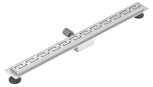 BPS-koupelny Sprchový odtokový žlab DL01 DELTA G4 ST 90 cm, satén
