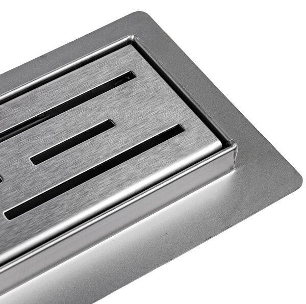 BPS-koupelny Sprchový odtokový žlab DL01 CLASSIC G2 ST 50 cm, satén