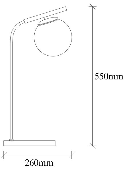 ASIR Stolní lampa YILDIZ - 4021 starožitná černá - Doprodej