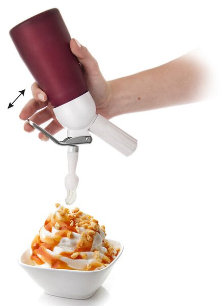 Láhev na přípravu šlehačky DELA 400 ml
