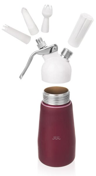 Láhev na přípravu šlehačky DELA 400 ml
