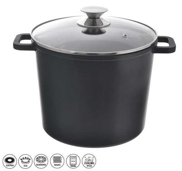 Hrnec s nepřilnavým povrchem a poklicí GRANDE 7,8 l