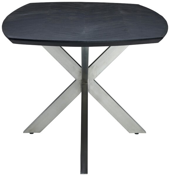 JÍDELNÍ STŮL, mangové dřevo, černá, 180/100/76 cm P & B - Jídelní stoly, Online Only
