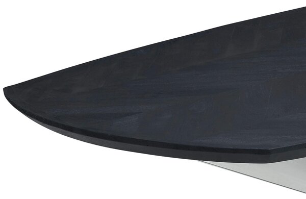 JÍDELNÍ STŮL, mangové dřevo, černá, 180/100/76 cm P & B - Jídelní stoly, Online Only