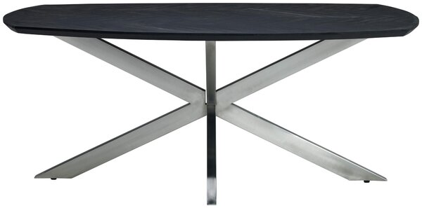 JÍDELNÍ STŮL, mangové dřevo, černá, 180/100/76 cm P & B - Jídelní stoly, Online Only