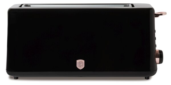 Topinkovač nerez 980W s dlouhým slotem Black Rose Collection