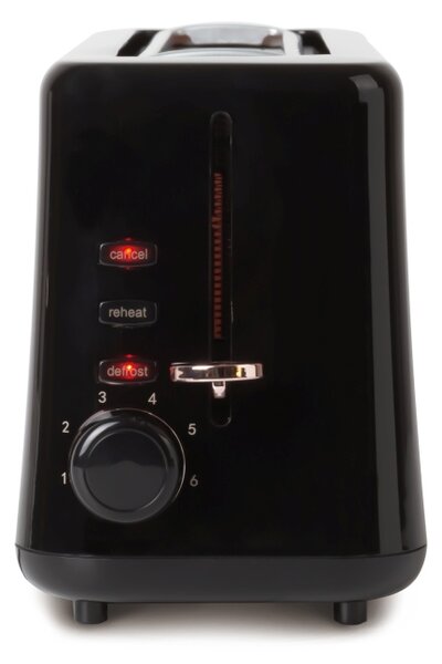 Topinkovač nerez 980W s dlouhým slotem Black Rose Collection