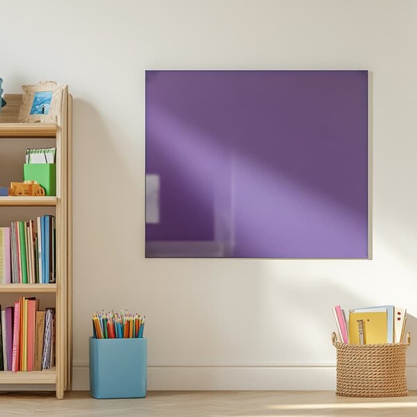 Fialová kobaltová skleněná magnetická tabule Smatab® - 40 × 60 cm