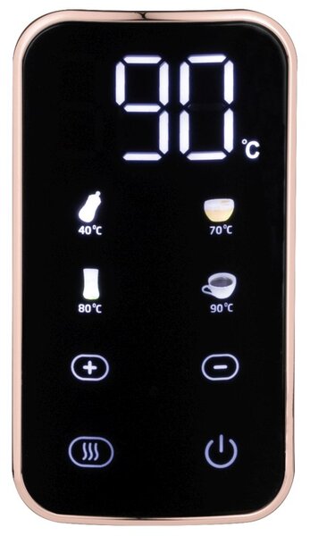 Rychlovarná konvice 1,7 l 2200W digitální, Black Rose Collection