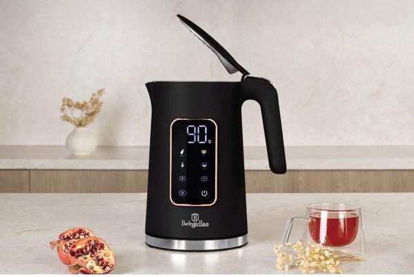 Rychlovarná konvice 1,7 l 2200W digitální, Black Rose Collection