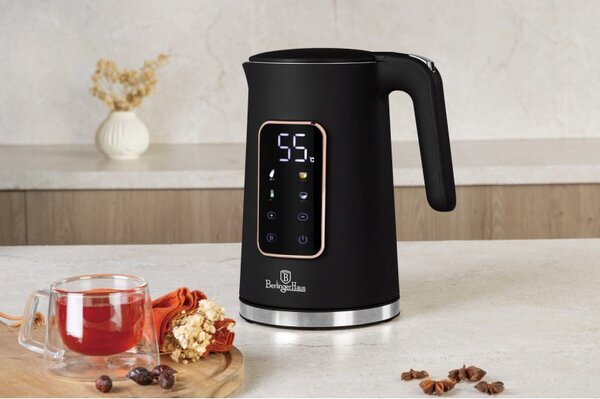 Rychlovarná konvice 1,7 l 2200W digitální, Black Rose Collection