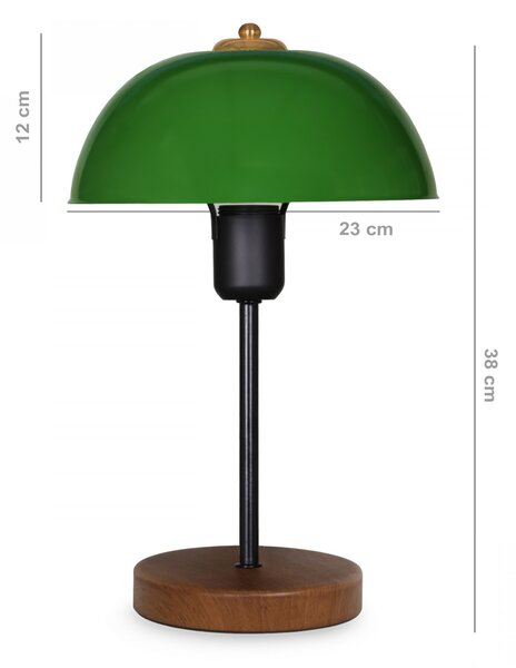 ASIR Stolní lampa AYD-2796 zelená