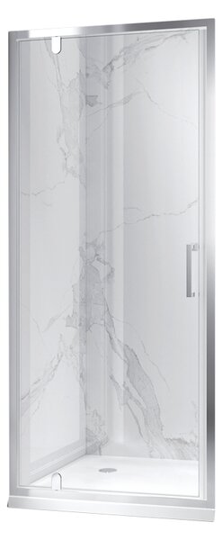 BPS-koupelny Sprchové dveře HYD-DN18A 70 chrom/transparent pro instalaci do niky - bez vaničky