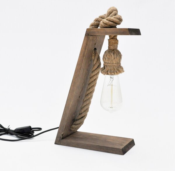 ASIR Stolní lampa PP166 ořech