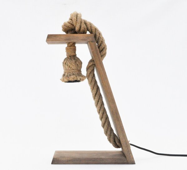 ASIR Stolní lampa PP166 ořech