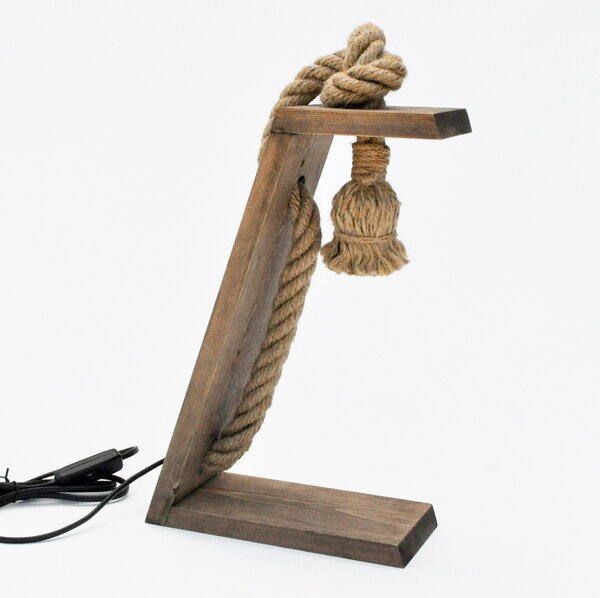 ASIR Stolní lampa PP166 ořech