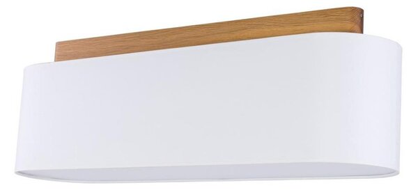 Stropní svítidlo HELENA 4xE27/60W/230V bílá/hnědá