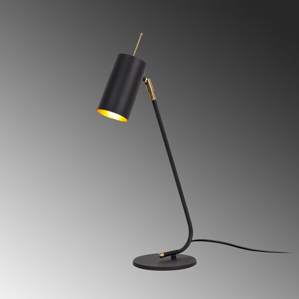 ASIR Stolní lampa SIVANI - MR-611 černá zlatá
