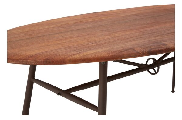 Jídelní stůl z ořechového dřeva 104x219 cm New Foundry – Premier Housewares