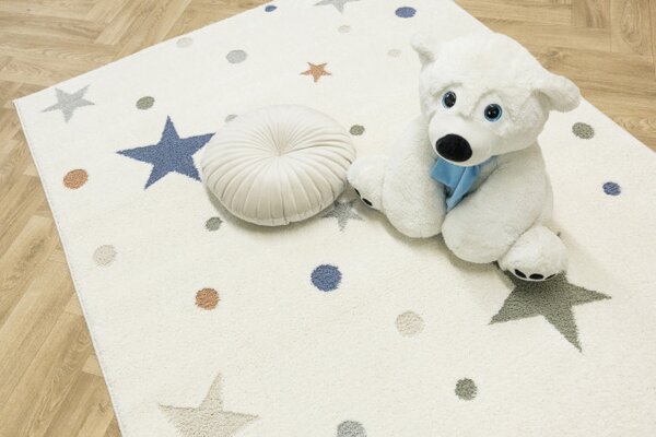 Koberec Esme Kids C5642A bílý / krémový