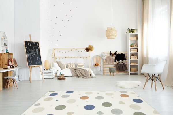 Koberec Esme Kids C5648A bílý/krémový