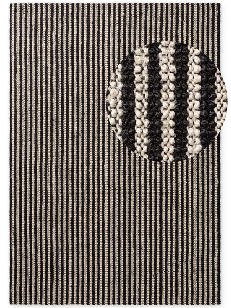 ELLE Decoration, AKCE: 160x230 cm Kusový koberec Harvest 106337 Black z kolekce Elle, černobílá, chodba / předsíň