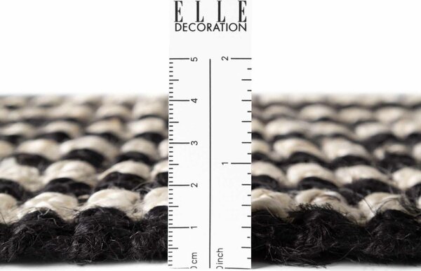 ELLE Decoration, AKCE: 160x230 cm Kusový koberec Harvest 106337 Black z kolekce Elle, černobílá, chodba / předsíň