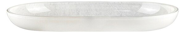 Skleněný dekorační tác 14x25,5 cm Opal – Mette Ditmer Denmark