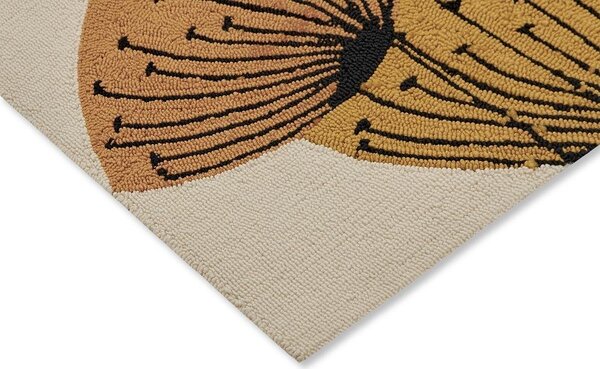 Outdoorový koberec Sanderson Dandelions clocks ochre/silver Zvolte velikost koberce: 140 x 200