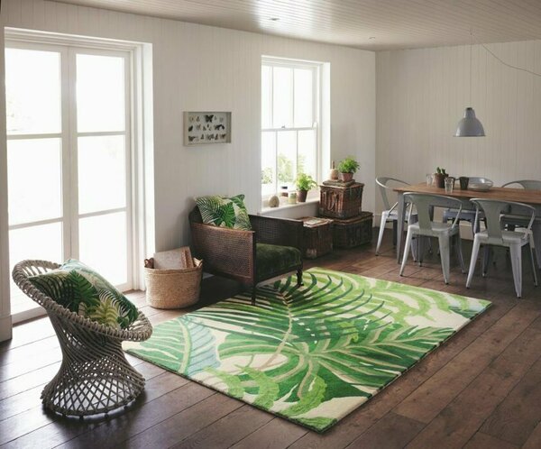 Moderní kusový koberec Sanderson Manila green Zvolte velikost koberce: 140 x 200