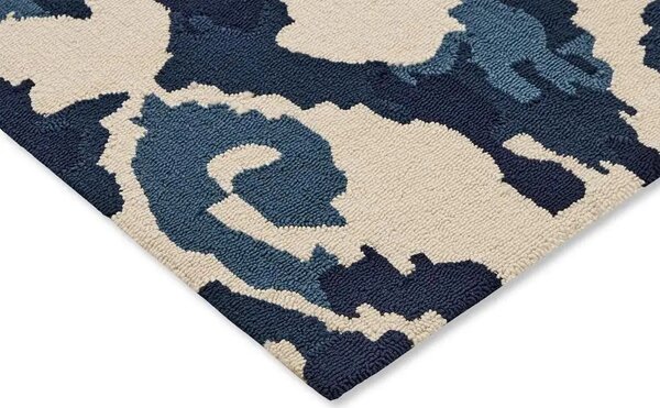 Outdoorový koberec Sanderson Kasuri indigo Zvolte velikost koberce: 140 x 200